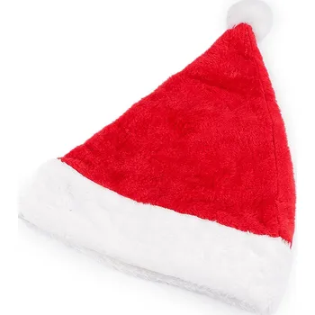 Vánoční dekorace Dětská vánoční čepice Varianta: červená, Balení: 6 ks