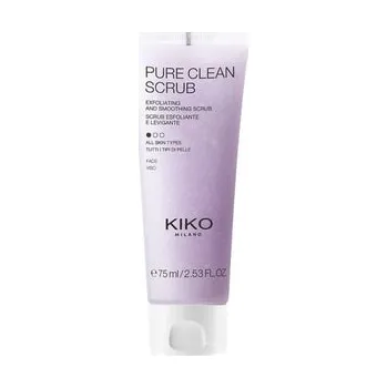 Čistící gel KIKO Milano Pure Clean Scrub Peeling na obličej