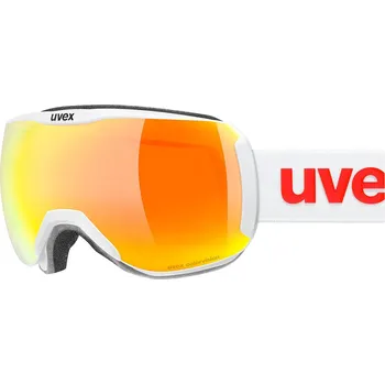 UVEX DOWNHILL 2100 CV RACE OTG white mat/mir orange colorvision orange S5503921430 25/26