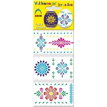 Velikonoční dekorace Navlékací košilky na vajíčka - 6ks