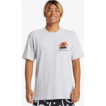 Pánské tričko Pánské tričko QuikSilver Quik Surfer velikost XL heather / white / snow white