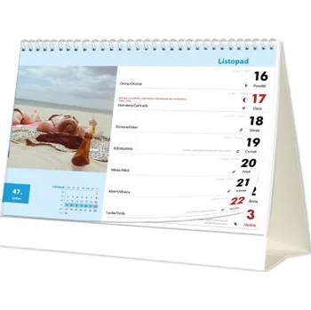 Fotokalendář Stolní fotokalendář SKN-36 stolní kalendář z vlastních fotografií 2026 SKN-36 Nižší cena pro více kusů!