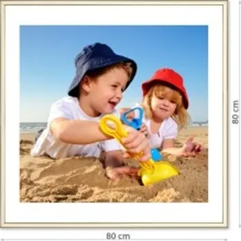 Rám na obraz Fotoobraz v hliníkovém rámu s paspartou 80x80 cm FOPKA-80x80 Nižší cena pro více kusů!