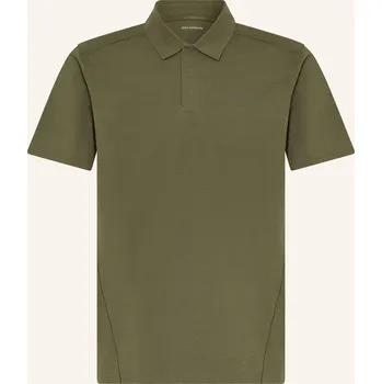 Salomon Pánská Funkční Polokošile Trackline, khaki, M