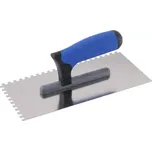 Hladítko nerezové 130x270mm zub 6x6, dvousl. rukojeť G-11 0242