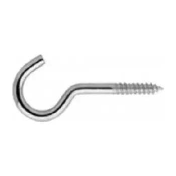 Vázací drát Hák prádelní s vrutem 100mm Zn