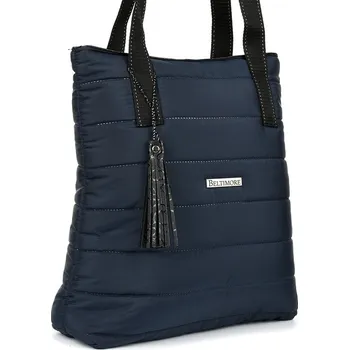 Kabelka Beltimore modrá kabelka ze syntetické kůže