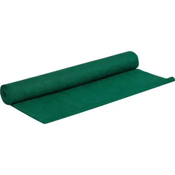 Markýza Plonos 454211 Stínící tkanina 1,5×25 m 140 g/m² 90 % + 50 svorek, zelená
