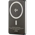 ER POWER Qi2 Bezdrátová powerbanka 5000mAh, vesmírně šedá