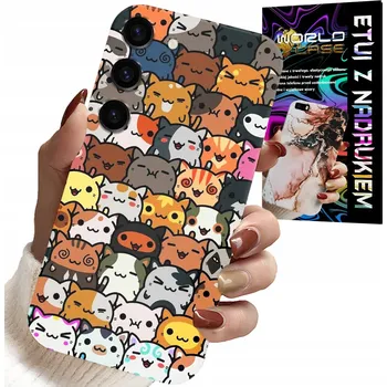 Pouzdro na mobilní telefon POUZDRO PRO SAMSUNG GALAXY S23 – ZADNÍ KRYT S ROZTOMILÝMI KOČIČKAMI, KOČKAMI, KRYT