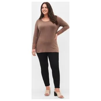 Pánská košile Zizzi Jeggins J20200F Černá Slim Fit XXL