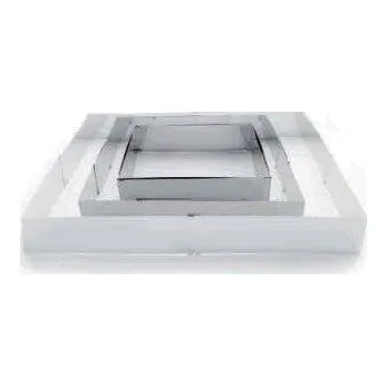 Ibili Itálie Rozkládací forma na dort - ráfek čtverec 20x24 - 38x46cm - Ibili | Cukrářské potřeby