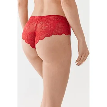 Dámské spodní prádlo Chantelle Brazilské kalhotky Midnight Flowers C12N40 Červená 36