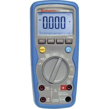 Multimetr Multimetrix DMM 230 multimetr, vodotěsnost (IP67), CAT III 1000 V, CAT IV 600 V, displej (counts) 6000, P06231412