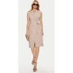 Imperial Koktejlové šaty ADOFHJZ Béžová Slim Fit S
