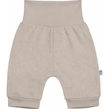 Kojenecké šaty Baby Service Kojenecké kraťasy vlnky béžová - Vel. 80