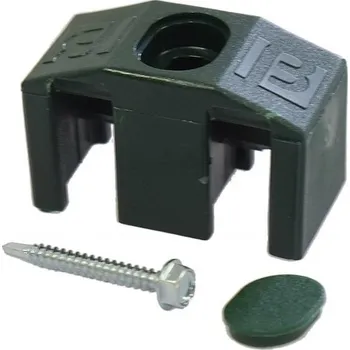 Příslušenství pro plot příchytka PVC k Nylofor 3D; černá