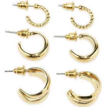 Náramek GATE Balení 3 párů náušnic uni 226-0117/31