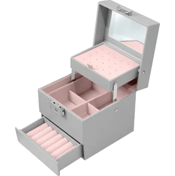 Šperkovnice Massido MS-703 Šperkovnice - šedá