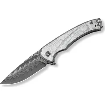 kapesní nůž Nůž Civivi Voidflare C24040-DS1 Aluminium Foil G10 Damascus