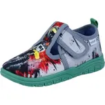 Chlapecké Bačkory Richter 9001 3291 6201 na suchý zip, z bavlny. Velikost: 28