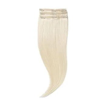 Rapunzel of Sweden Classic Clip-ins Straight / Light Volume / 3 pieces 10.10 Platinum Blonde 40 cm Prodloužení vlasů