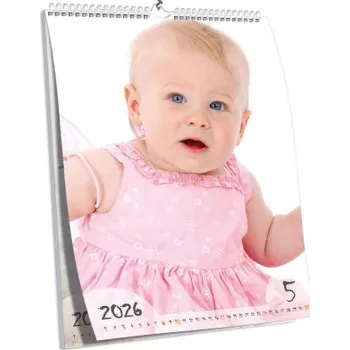 Fotokalendář Nástěnný kalendář s vlastní fotografií NKN-06-A5 nástěnný foto-kalendář 2026 NKN-06-A5 Nižší cena pro více kusů!