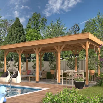 Přístřešek na auto Montovaná chata Oslo 9 L Tuindeco