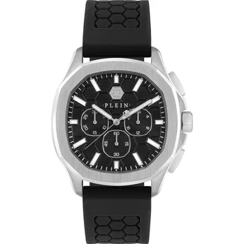 Hodinky Philipp Plein PWSAA0123 High-Conic Chronograph Mens Watch 44mm 5ATM