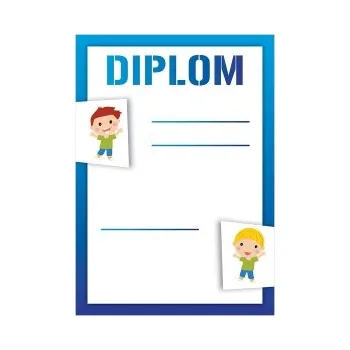 Diplom pro chlapce - A4 DIP-002-A4 Nižší cena pro více kusů!