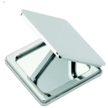 Kosmetické zrcátko Dvojité zrcátko NOBILITY s PU krytem 145116 Nižší cena pro více kusů!