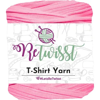 Příze špagáty ReTwisst růžová