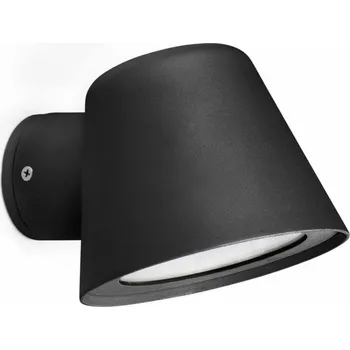 Venkovní osvětlení GINA nástěnná lampa, černá - FARO