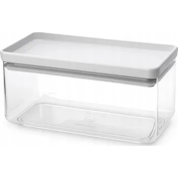 Dóza na potraviny BRABANTIA - Obdélníková kuchyňská dóza - 1,5 l - Světle šedá