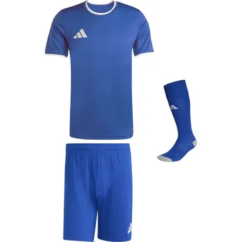 Fotbalový komplet Adidas Entrada 26 dres, trenky a stulpny sv.modrý Velikost: M