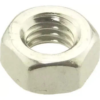 Matice Matice DIN 934 mosaz/chrom M5