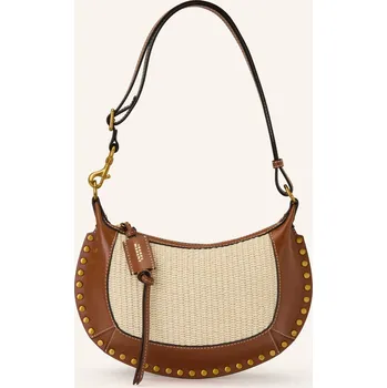 Kabelka Isabel Marant Dámská Taška Přes Rameno Oskan S Nýty, světle...