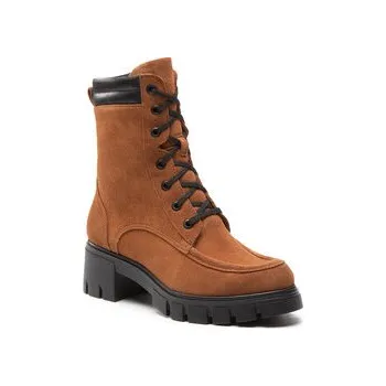 Dámské tenisky Simple Turistická obuv SL-39-02-000067 Hnědá 37