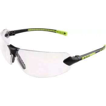 ochranné brýle Brýle CXS Fossa, černo-zelené, čirý zorník