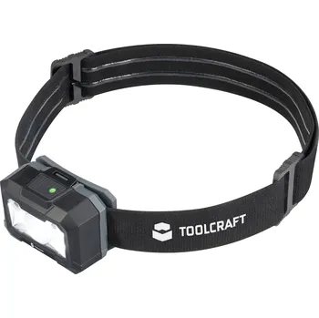 Čelovka TOOLCRAFT TO-9664731 čelovka, akumulátory Li-Ion, 400 lm, 30 h, TO-9664731