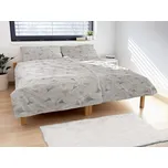 Polášek Krepové povlečení Ginkgo - 140 x 200 cm / 70 x 90 cm