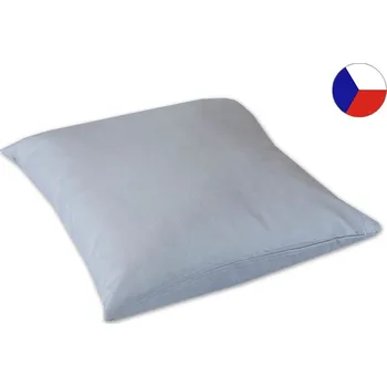 Povlak na polštářek Luxusní saténový povlak na polštář 40x40 ORNELLA Tmavě šedá