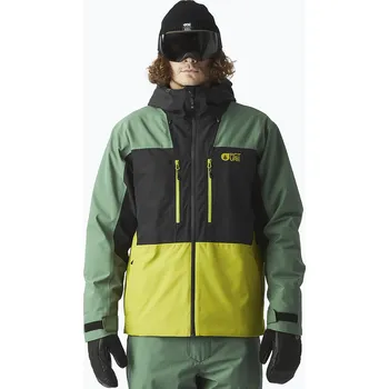 Pánská lyžařská bunda Picture Object smoke pine black