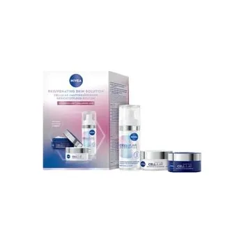 Pleťový krém NIVEA Cellular expert filler denním, nočním a omlazujícím sérem Sada péče o pleť
