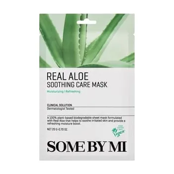Pleťový krém Some By Mi Real Care Mask Aloe Soothing Care Mask Ručníková maska
