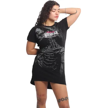 Dámské šaty Yakuza Ink. - dámské šaty 27115 černé Barva: Černá, Vel: S