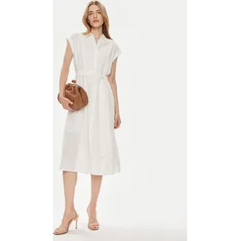 Dámské šaty Gap Košilové šaty 857655-00 Écru Regular Fit L