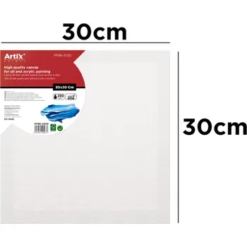 Textilie Malířské plátno MP 30X30 280G/M2