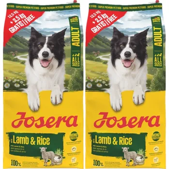 JOSERA Adult Lamb & Rice 2x(12,5+2,5)kg