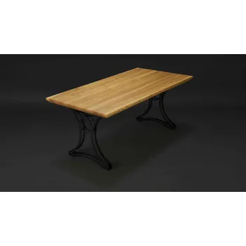 Konferenční stolek Konferenční stolek MIRACH Jasanové dřevo / Rovná hrana